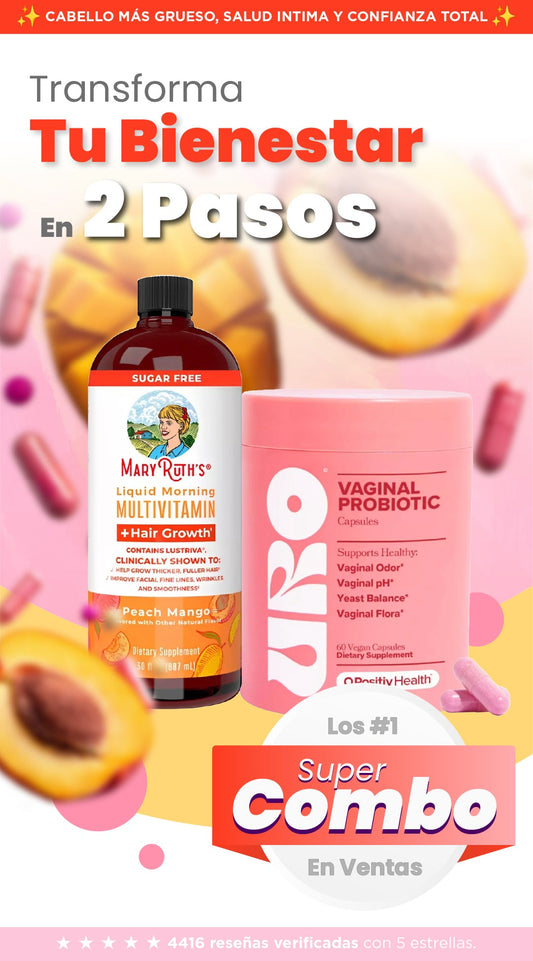 Mary Ruths + Uro | Multivitamínicos y Probióticos