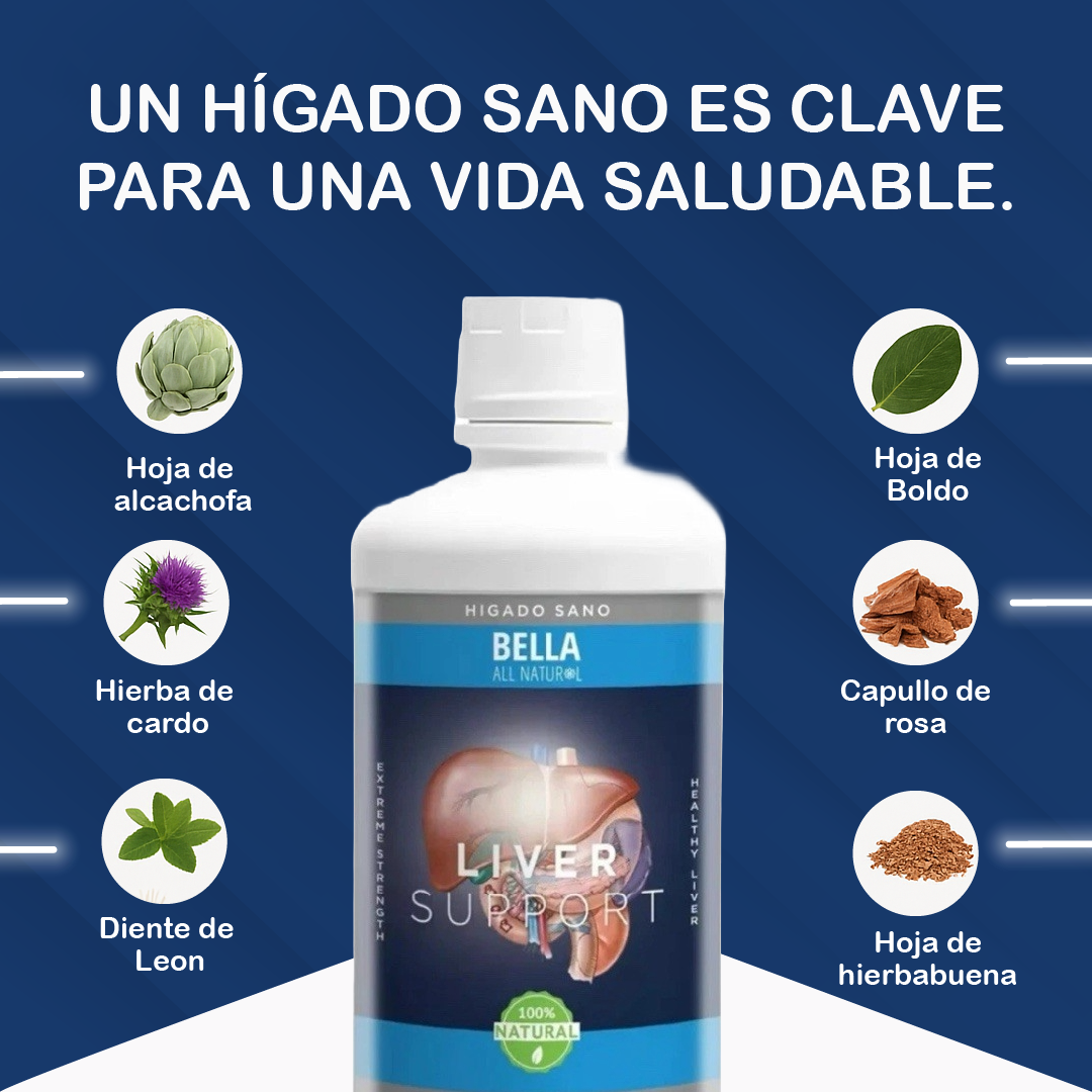 Liver Support| Limpia tu hígado, transforma tu bienestar.