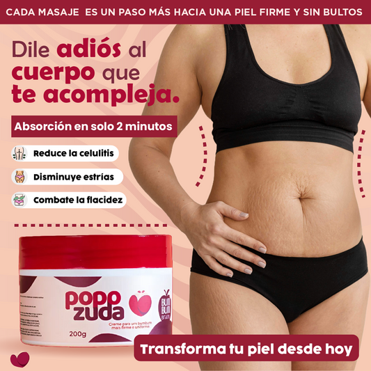 Popozuda| Tu nuevo cuerpo empieza con esta crema.