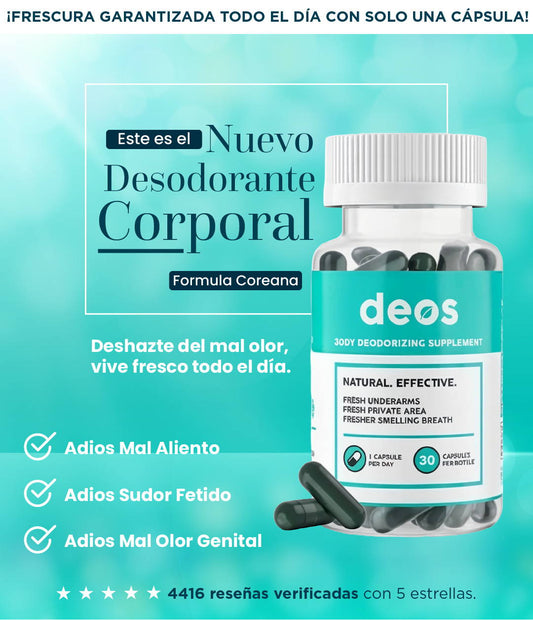 DEOS | Suplementos Desodorantes Internos